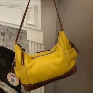 The sak kendra leather hobo bag - dandelion